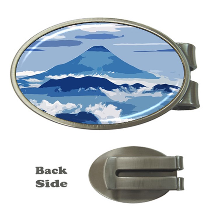 Landscape Money Clips (Oval) 