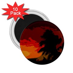 Landscape 2 25  Magnets (10 Pack)  by Valentinaart