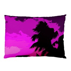 Landscape Pillow Case by Valentinaart