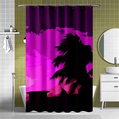 Landscape Shower Curtain 48  X 72  (small)  by Valentinaart