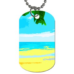 Landscape Dog Tag (one Side)