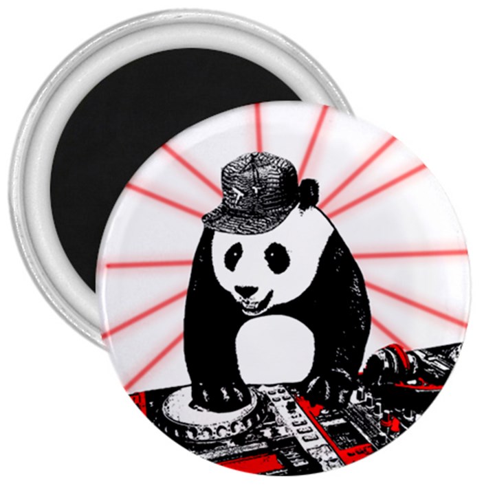 Deejay panda 3  Magnets