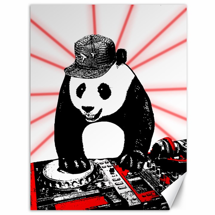 Deejay panda Canvas 36  x 48  