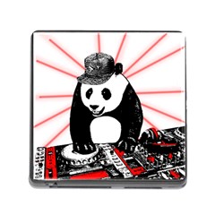 Deejay Panda Memory Card Reader (square) by Valentinaart