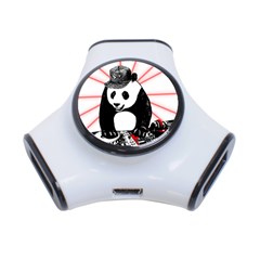 Deejay Panda 3-port Usb Hub by Valentinaart