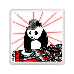 Deejay Panda Memory Card Reader (square)  by Valentinaart