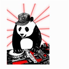 Deejay Panda Large Garden Flag (two Sides) by Valentinaart