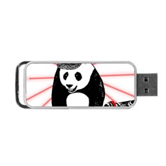 Deejay Panda Portable Usb Flash (one Side) by Valentinaart