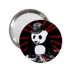 Deejay Panda 2 25  Handbag Mirrors by Valentinaart