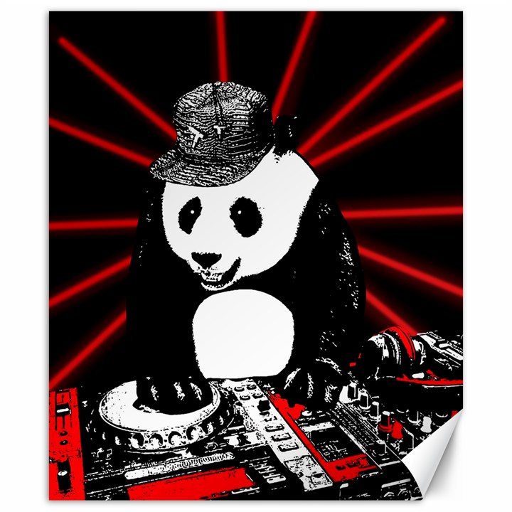 Deejay panda Canvas 20  x 24  