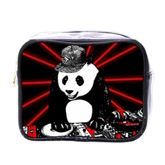 Deejay Panda Mini Toiletries Bags by Valentinaart