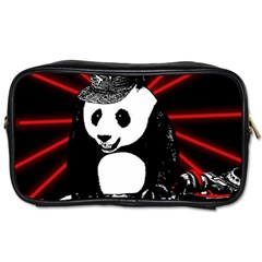 Deejay Panda Toiletries Bags by Valentinaart