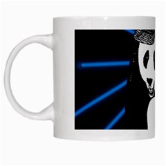 Deejay Panda White Mugs by Valentinaart