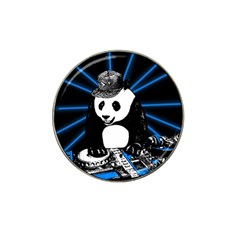 Deejay Panda Hat Clip Ball Marker by Valentinaart