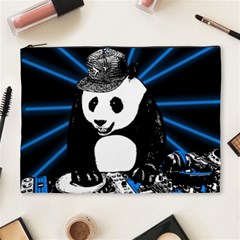 Deejay Panda Cosmetic Bag (xl) by Valentinaart