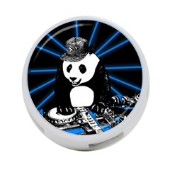 Deejay Panda 4-port Usb Hub (one Side) by Valentinaart