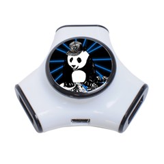 Deejay Panda 3-port Usb Hub by Valentinaart