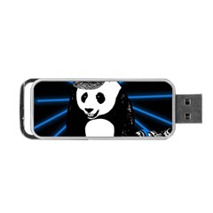 Deejay Panda Portable Usb Flash (two Sides) by Valentinaart