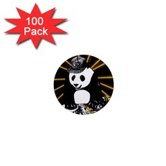 Deejay Panda 1  Mini Magnets (100 Pack)  by Valentinaart