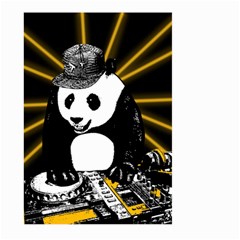 Deejay Panda Large Garden Flag (two Sides) by Valentinaart