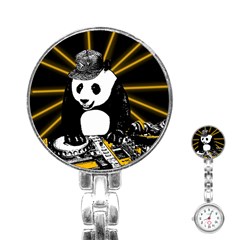 Deejay Panda Stainless Steel Nurses Watch by Valentinaart