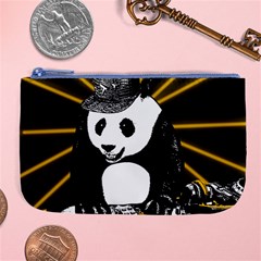 Deejay Panda Large Coin Purse by Valentinaart