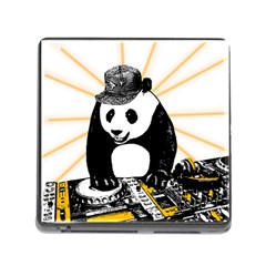 Deejay Panda Memory Card Reader (square) by Valentinaart