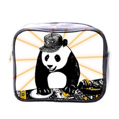 Deejay Panda Mini Toiletries Bags by Valentinaart