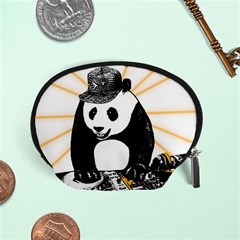 Deejay Panda Accessory Pouches (small)  by Valentinaart