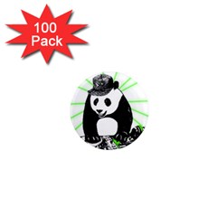 Deejay Panda 1  Mini Magnets (100 Pack)  by Valentinaart