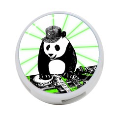 Deejay Panda 4-port Usb Hub (one Side) by Valentinaart