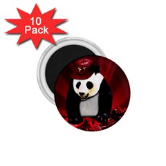 Deejay panda 1.75  Magnets (10 pack) 