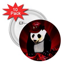 Deejay panda 2.25  Buttons (10 pack) 