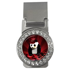 Deejay Panda Money Clips (cz)  by Valentinaart