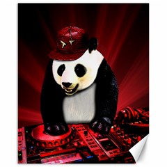 Deejay panda Canvas 16  x 20  