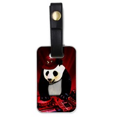 Deejay panda Luggage Tags (One Side) 