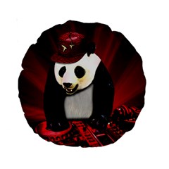 Deejay panda Standard 15  Premium Round Cushions