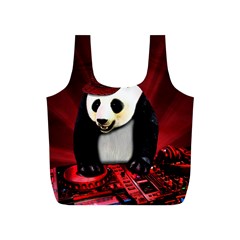 Deejay panda Full Print Recycle Bags (S) 