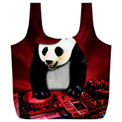 Deejay panda Full Print Recycle Bags (L) 