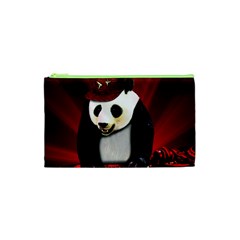 Deejay Panda Cosmetic Bag (xs) by Valentinaart