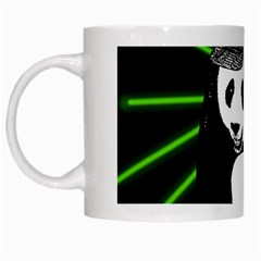 Deejay Panda White Mugs by Valentinaart