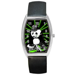 Deejay Panda Barrel Style Metal Watch by Valentinaart