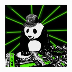 Deejay Panda Medium Glasses Cloth by Valentinaart