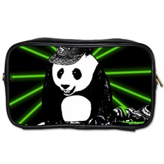 Deejay Panda Toiletries Bags by Valentinaart