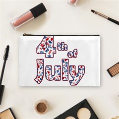 4th Of July Independence Day Cosmetic Bag (medium)  by Valentinaart