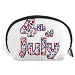 4th of July Independence Day Accessory Pouches (Large)  Front