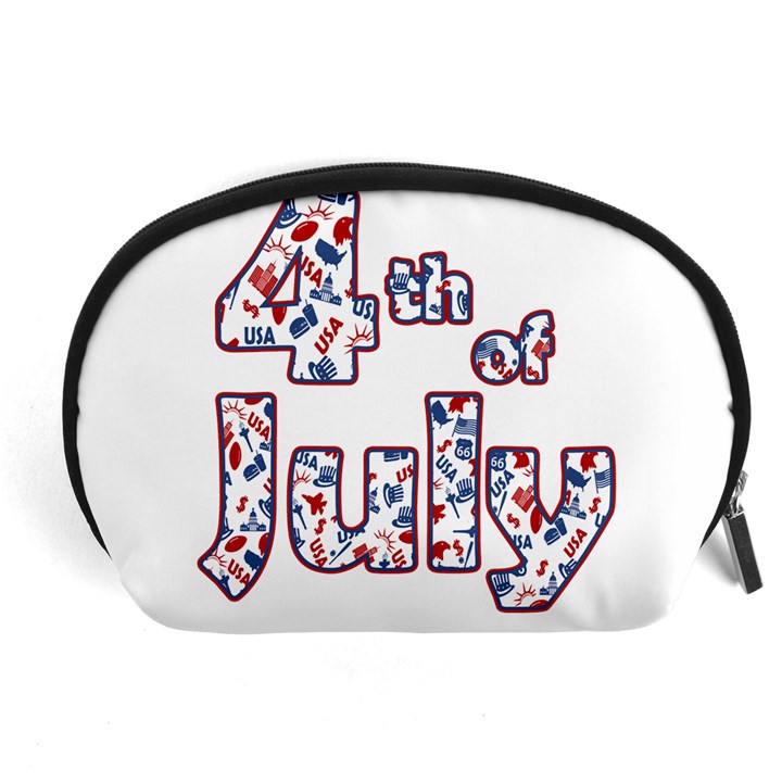 4th of July Independence Day Accessory Pouches (Large) 