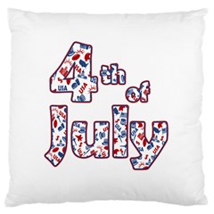 4th Of July Independence Day Standard Flano Cushion Case (one Side) by Valentinaart