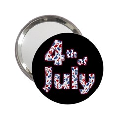 4th Of July Independence Day 2 25  Handbag Mirrors by Valentinaart