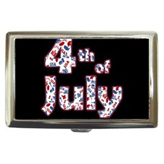 4th Of July Independence Day Cigarette Money Cases by Valentinaart